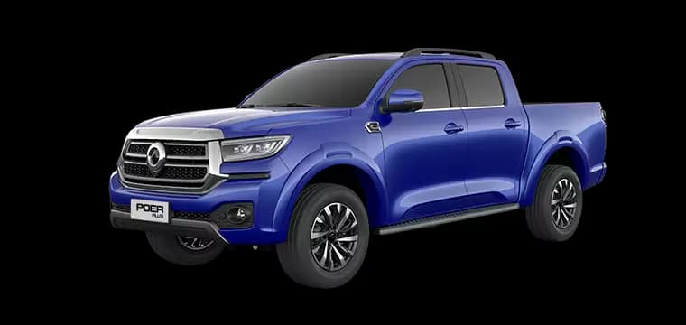 GWM Nueva Poer Plus Automática 2.0T Diésel 4x2 Elite en Azul