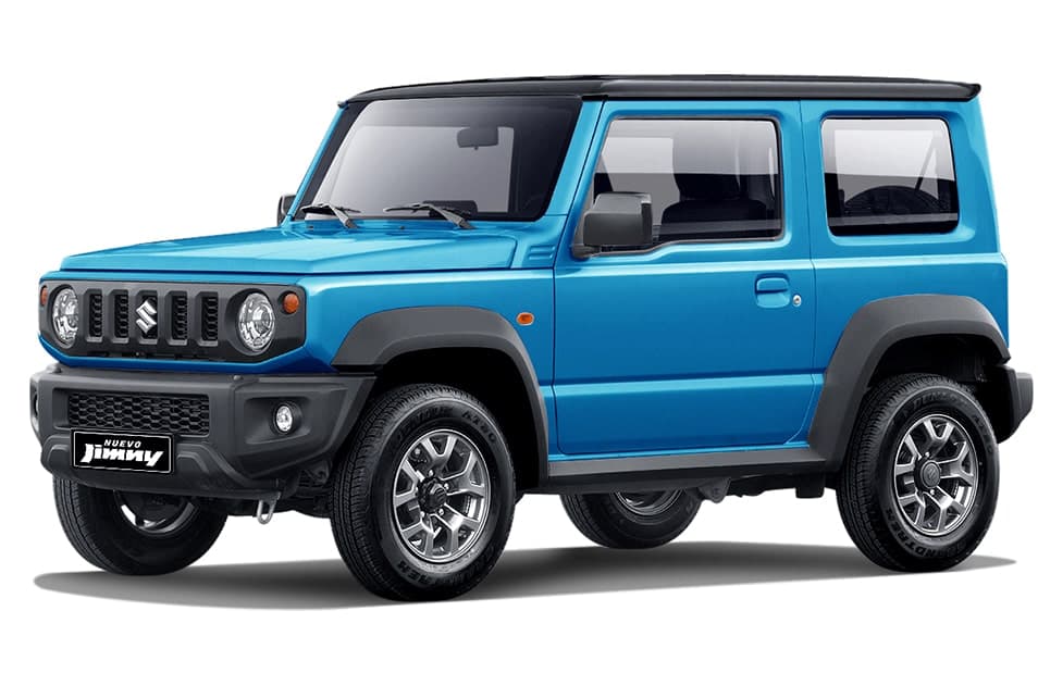 Suzuki Jimny 1.5 GL 3P en AZUL TECHO NEGRO
